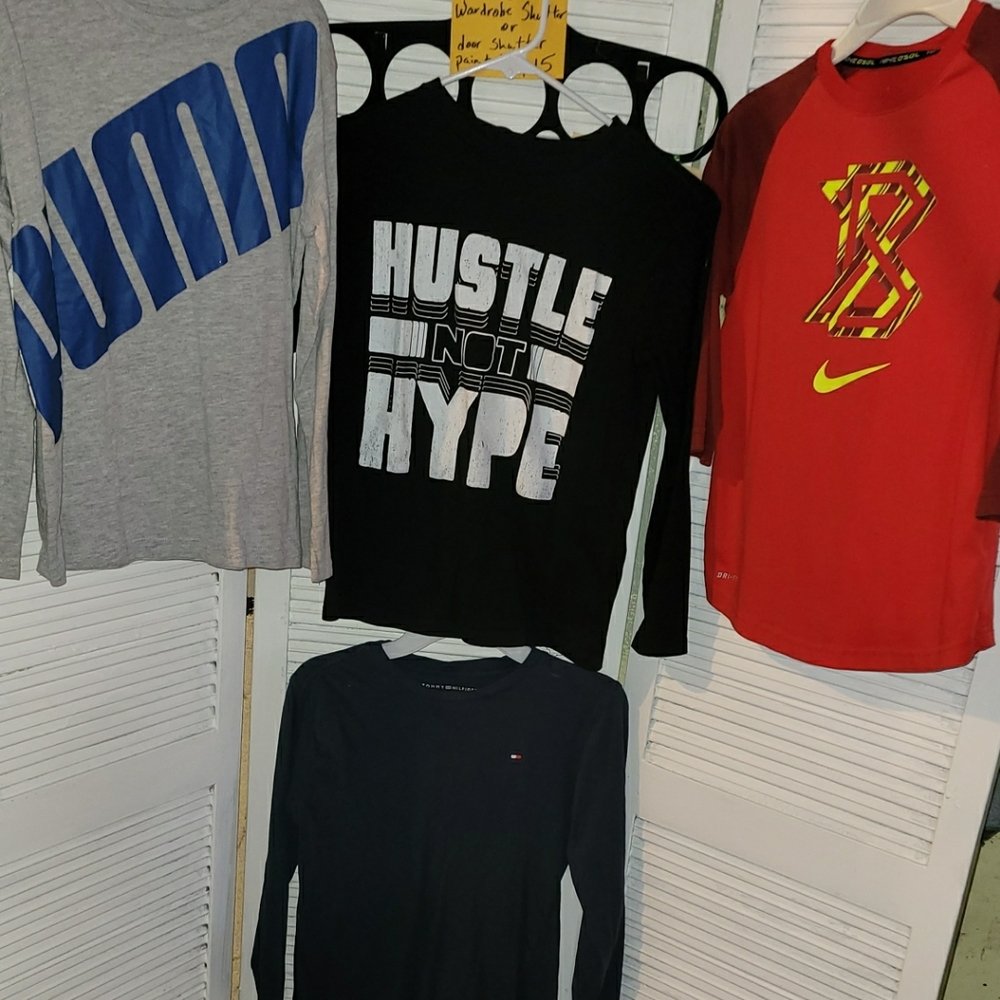 Boys 8/10 4 Shirts BUNDLE.